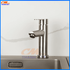 Vòi Lavabo Nóng Lạnh Thân Tròn Mạ Bóng VR-206 5 V1.3