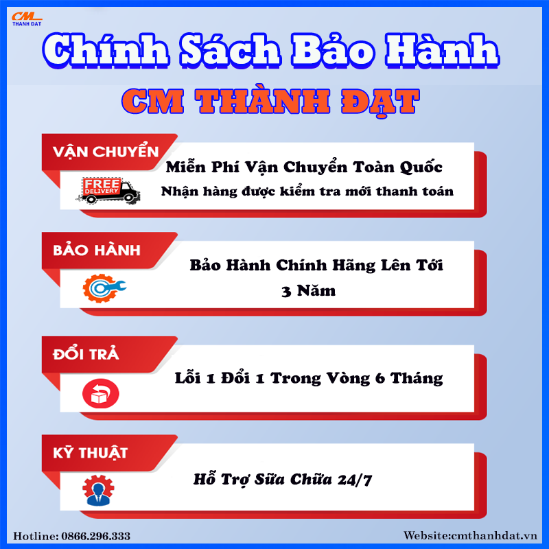 Chính sách bảo hành vận chuyển