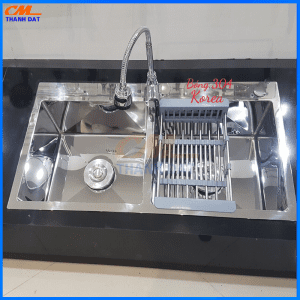 Chậu Rửa Bát 2 Hố Inox 304 6 Chau 2 Ho 6