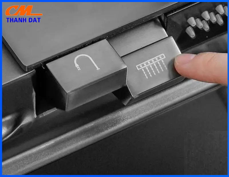 Chậu Rửa Bát Thông Minh 5 Nút Phím Đàn, Hiển Thị Thời Gian Nhiệt Độ, Đa Tính Năng Sử Dụng 21 Chau 2.5 1 1