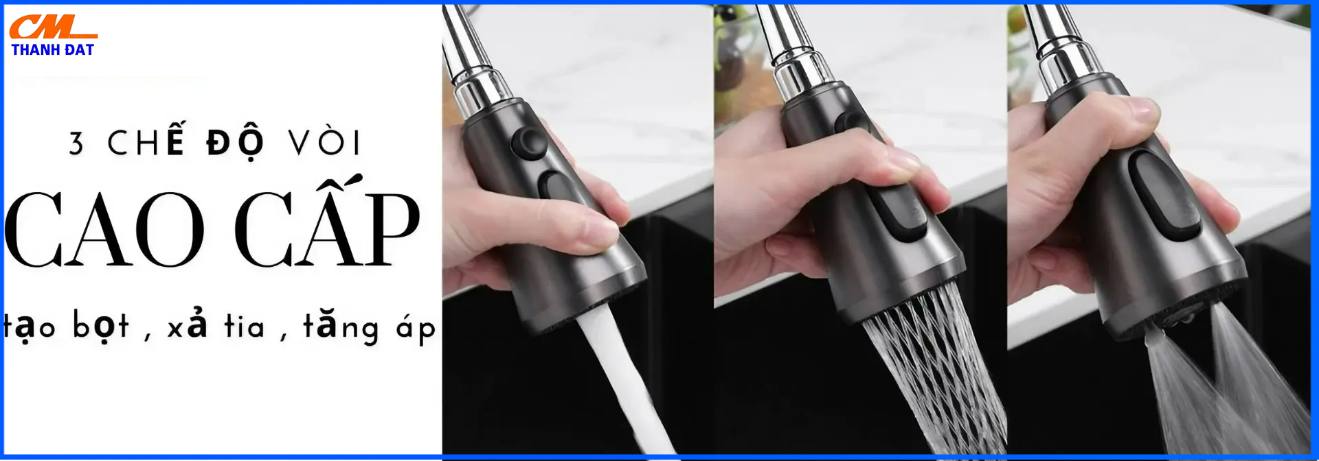 Chậu Rửa Bát Thông Minh 5 Nút Phím Đàn, Hiển Thị Thời Gian Nhiệt Độ, Đa Tính Năng Sử Dụng 22 3 chế độ ưu việt của chậu rửa bát thông minh