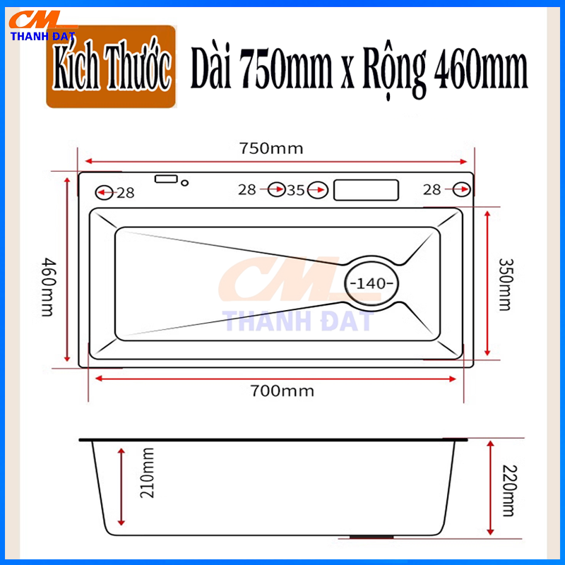 Chậu 3 Nút 10 Chau 3 Nut 10