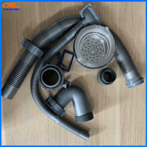 Chậu Rửa Bát 1 Hố Nano Xám, Kích thước 68x45 2 Chau RB 1 Ho 3.2