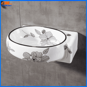 Bộ chậu lavabo treo tường Mini 2 Chau RM MN 1.4
