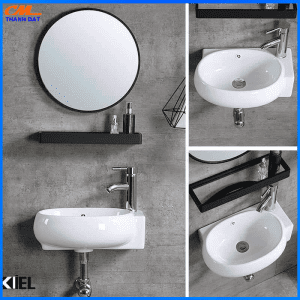 Bộ chậu lavabo treo tường Mini 3 Chau RM MN1.1 1