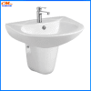 Chậu Lavabo Rửa Mặt Đặt Treo Tường Chân Lửng 4 Chau Treo 3.1