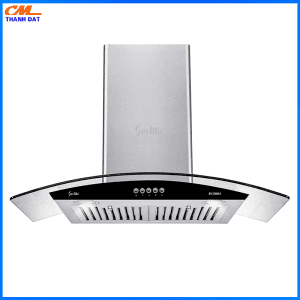 Máy hút khử phím cơ siêu khỏe Sevilla SV3388C1. Kích thước 700 x 500 x  (700-1000)mm (DxRxC)