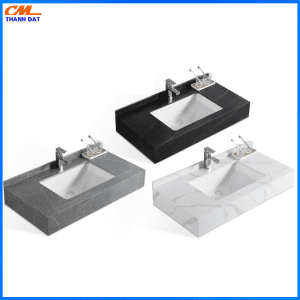 Bàn đá 1 tầng chống xước Bàn lavabo và chậu âm chống xước