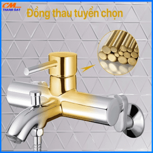 Vòi Hoa Sen Nóng Lạnh M01 5 Sen voi 1.6
