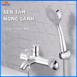 Vòi Hoa Sen Nóng Lạnh M01 9 Sen voif1.2
