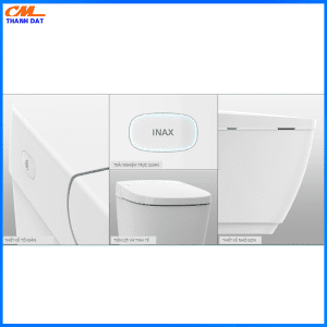 Bồn cầu INAX AC-819VN SARAS AUTO OPEN 3 TM1.3