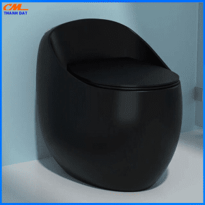 Bồn Cầu Trứng Liền Khối Công Nghệ Xả Xoáy CMC-8001 3 Trung 3