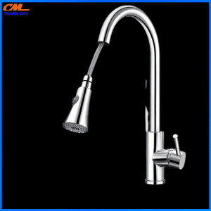 Vòi Rửa Bát Dây Rút HS303 2 Voi RB 6