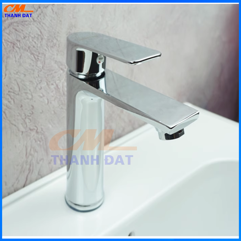 Hình ảnh mô tả sp vòi lavabo nóng lạnh 