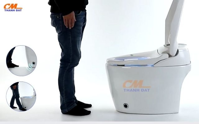 Cảm biến bồn cầu thông minh