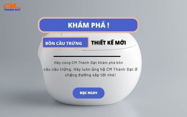 Bồn cầu quả trứng