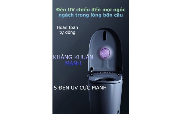 cấu tạo của bồn cầu thông minh