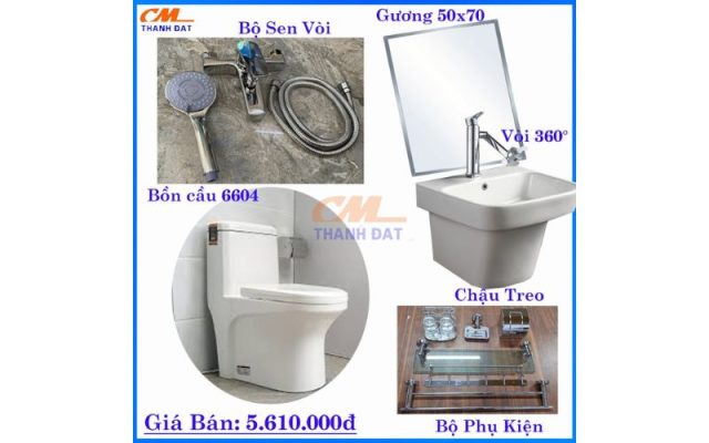 Thiết bị nhà tắm trọn bộ