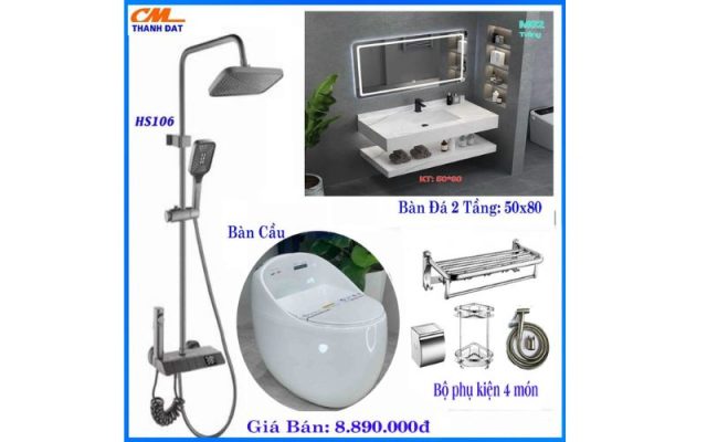 Thiết bị nhà tắm trọn bộ