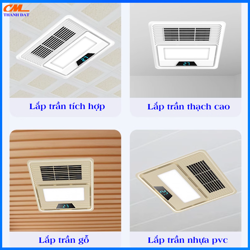 Phù hợp mọi không gian phòng tắm