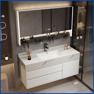 Bộ Tủ Chậu Lavabo Cao Cấp Happy Star - TC16