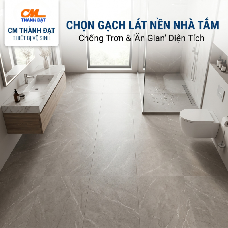 Gạch Lát Nền Nhà Tắm