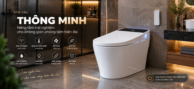 Bồn Cầu Thông Minh Có Đáng Mua? Ưu Nhược Điểm Và Kinh Nghiệm Chọn 2 Bồn cầu thông minh